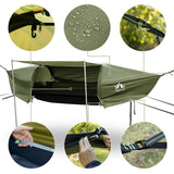 Night Cat Hammock Tent With Mosquito Net Rainfly Storage