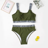 0XL - 4XL Splicing Bikini Large Size Swimwear Plus Size Women Swimsuit Female Two-pieces Bikini set Bather Bathing Suit K3785