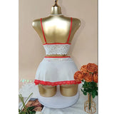 Erotic Hot Cosplay Uniform Fairy Ultra Sexy Seamless Bra Kit Garter Set Maid Dress Sex Outfits Costume Pajamas Thongs Set