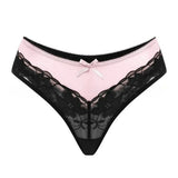 1pcs Low Waist Elegant Sexy Lace Bow Women Panties Floral Sexy Lingerie Lady Briefs Breathable Comfortable Female Underwear