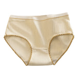 2026 Sweat Sports Thongs Womens Cotton Sweat Hipster Stretch Breathable Underpants Women Bikinis Panties трусы женские 부부생활 속옷