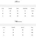 Women Ribbed Knitted Pajama Sets Floral Print Long Sleeve Top and Shorts Casual Loungewear Home Clothes Sleepwear