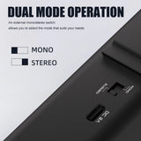 Headphone Amplifier G-MARK P3 Personal In-Ear Monitor Amplifier Stereo/Mono For Musicians DJ Stage Built-in Lithium Battery