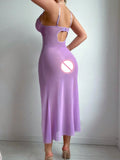 Sexy Lingerie Set Women Erotic Bra Nightdress Sexy Lace Sleepwear Solid Slim Soft Dresses V Neck Full Slip Sleepwear & Dresses