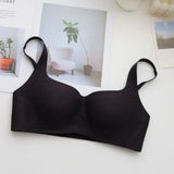 US Hot Selling Seamless Push Up Bra Small Chest Comfy Wireless Invisible Nude TShirt Bra Square Neck Summer Lightweight Lingerie