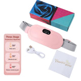 AGDOAD USB Menstrual Heating Pad With Abdominal Vibration Massager