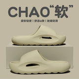 2026 New Indoor Bathroom Slippers For Women Men Leisure House Shoes Soft EVA Thick Sole Anti-slip Couples Home Beach Slides