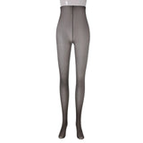 Dual-Color Aurora Tights With Glossy Deep Crotch Sexy Ultra-Thin Pantyhose Smmoth Black Pure Desire Charming Pantyhose BUZN