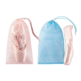 Drawstring Ballet Bag Blue Champagne Color Dance Bag For Girls Ballerina Pointe Shoes Bags Ballet Dance Accessories