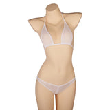 DEKA Mini Transparent Bikini Set fo Women Extreme Tiny Triangle Micro Swimwear Beachwear Bathingsuit Underwear Lingerie Swimsuit