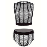 1 Set Sexy Women Fishnet Cover Ups Hollow Out Bodycon Women's Swimwear See through Tassel Dress without Bikini Beachwear