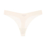 Girls Briefs Seamless Women Panties Sexy G String Ice Silk Underwear T Back Sports Yoga Thong Traceless Plus Size S-XL