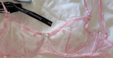 French Retro Lace Bra & Thong Set | Sexy Polka Dot Sheer Mesh Lingerie for Plus Size Big Bust, Ultra Thin MOYISU Panty TUSHY Set