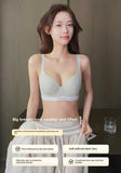 MOYISU Adjustable Anti-Sag Bra for Women, Big Bust Minimizer Wireless Bralette Lightweight No Spillage Comfort Plus Size Summer