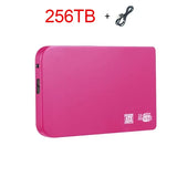 High-speed SSD 256TB USB 3.0 Enclosure Mobile Hard Drive Cases for SSD External Storage HDD Box With USB Cable ABS Tools