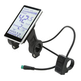 Electric Bike LCD Meter 5 Pin 24V 36V 48V 60V Universal E Scooter M5 LCD Panel Screen for 31.8 22.2mm Electric Bikes