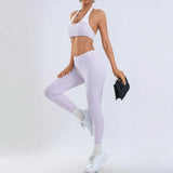 Women's Yoga Sets Fitness Sports Gym Slim Fit Hip-lifting Beautiful Back Suits Workout Casual Running Training Sets
