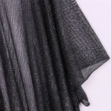 Sexy Fringe Tassel Mesh Sheer Shiny Knitted Tunic Beach Cover Up Cover-ups Beach Dress Beach Wear Beachwear Female Women V3321