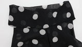 Ahagaga Fashion Maxi Dresses Women Sexy Halter Neck Hollow Out High Split Polka Dot Print Elegant Party Vacation Beach Vestidos