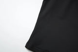 FDYOUI Women's Summer Polka Dot Patchwork Black Corset Sexy Off Shoulder Slim Crop Tops Streetwear Y2K Girls Backless Tank Top