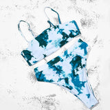 ZTVitality Sexy Bikinis Solid Push Up Bikini 2021 Hot Sale Padded Bra Straps High Waist Swimsuit Female Swimwear Women Biquini