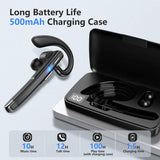 Wireless Headphones With Microphone Bluetooth Earphones ENC Noise Cancelling Hands-free Headset Busines Auriculares Driving