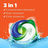 Fresh Scent Laundry Detergent Pods 3-In-1 Clean Capsules