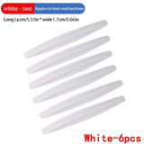 6/4 Piece Universal Front Rear Bumper Corner Protector Guard Car Anti-collision Protection Decoration Strip Car Accessories New