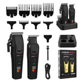 Professional Cordless Men's Barber Kit Electric Hair cutter hair Trimmer Machine Hair Cutting Machine Clipper gift for men