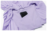 Sports Tennis Short Skirt Women's Summer Pleated Fake Two-piece Quick Drying Skort Fitness High Waist Pocket Yoga Running Skirts