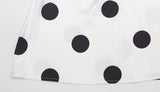 Ahagaga Sexy Slim Mini Dresses Women Polka Dot Print Halter Neck Sleeveless Backless A-Line Casual Vacation Zipper Vestidos