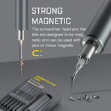 51 in 1 Mini Electric Screwdriver Set Precision Rechargeable Wireless Cordless Kit Magnetic Power Tool Bit for Xiaomi Phone Pen