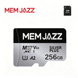 High Speed Micro SD Card 32GB 64GB 128GB 256GB 512GB U3 V30 A2 Class 10 for 4K Video Photography Backup Compatible with