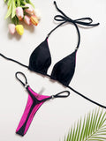 RUOTONSEPT 2026 New Sexy Women's Swimsuit Solid Bandage Bikinis Set Two-piece Triangle Swimwear Bathing Suit Brazilian Biquinis