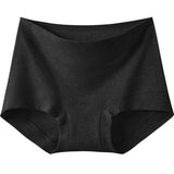 Women's Seamless Underwear, Plus Size Medium Waist Briefs, Breathable and Comfortable Cotton Crotch Panties