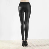 Skinny Pants Long Comfortable Bodycon Women Leggings Casual Trousers PU Leather Pants Female Sexy Lady Trousers