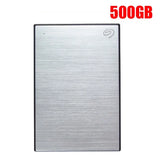 For Seagate 2.5" Ultra-Thin Portable External HDD, USB 3.0 High-Speed, 500GB/1TB/2TB, for Laptop/PC Storage & Backup