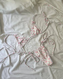 Micro Bikini Push Up Women Swimsuits 2025 Sexy Female Swimwear Brazilian Bikini Set Thong Biquini Swim Suits Print Beachwear