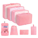 Travel Packing Cube Set 7/8/9 Pcs Polyester Organizer
