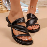 2026 New Summer Women Sandals  Open Toe Slippers for Women Fashion Sandals High Heels