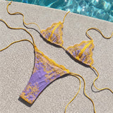 Lace Bikini 2026 Push Up Women Swimsuits Sexy Swimwear Brazilian Biquini Micro Bikinis Patchwork Swim Suit Bathingsuit Beachwear