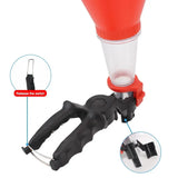 Universal Car Engine Oil Funnel Set Precision Clamp Leak-Proof PVC Versatile Tool for Hassle-Free Auto Filling Maintenance amagi