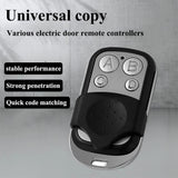 433MHz Remote Control 4CH Car Key Garage Door Gate Opener Duplicator Universal Copy Garage Door Car CAME RemotesC