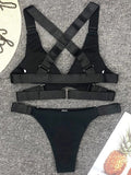 Sexy Adjustable Buckle Bandage Vevlet Bikini 2026 Women Swimsuit Female Bikinis Swimwear Two Pieces Bikini set Bathing Suit Swim