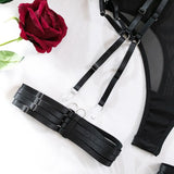 Romantic Bodysuits Sexy Suit Lingerieset Dames Tight Adult Couples Lingerie for Sex Bilizna Sexy Women Underwear Uncensored Vs