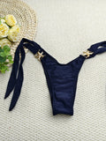 2026 Starfish Strappy String Thong Bikini Women Swimwear Female Sexy Swimsuit Solid Bathers Bathing Swimming Swim Suit Beachwear