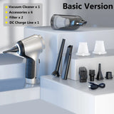 Wireless Car Vacuum Cleaner Strong Cordless Cleaner Suction Handheld Auto Vacuum Home&Car Dual Use Mini VacuumCleaner Appliance