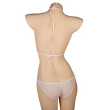 DEKA Mini Transparent Bikini Set fo Women Extreme Tiny Triangle Micro Swimwear Beachwear Bathingsuit Underwear Lingerie Swimsuit