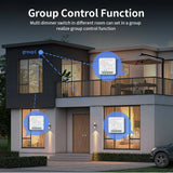 TNCE Tuya WIFI Light Dimmer Switch EU/US Brightness adjust LED Dimmer Breaker Module Smart Life Voice Control Alexa Google Home