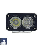 Car Spotlight 3 Inch White Yellow LED Pod Driving Work Light for Pickup Motorcycle Truck Offroad Roof Luggage Rack Lamp